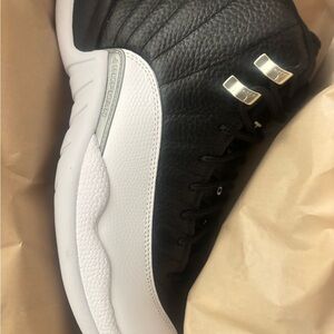 Jordan Black and White Sneakers